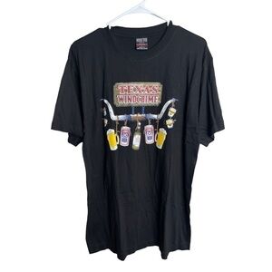 "Texas Windchime" Graphic T Shirt Size Large